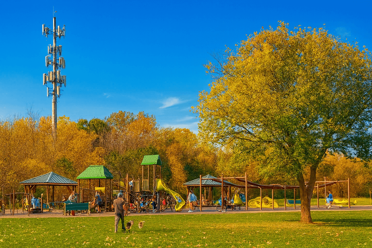 Cell Towers Near Playgrounds and EMF Exposure | Clear EMF