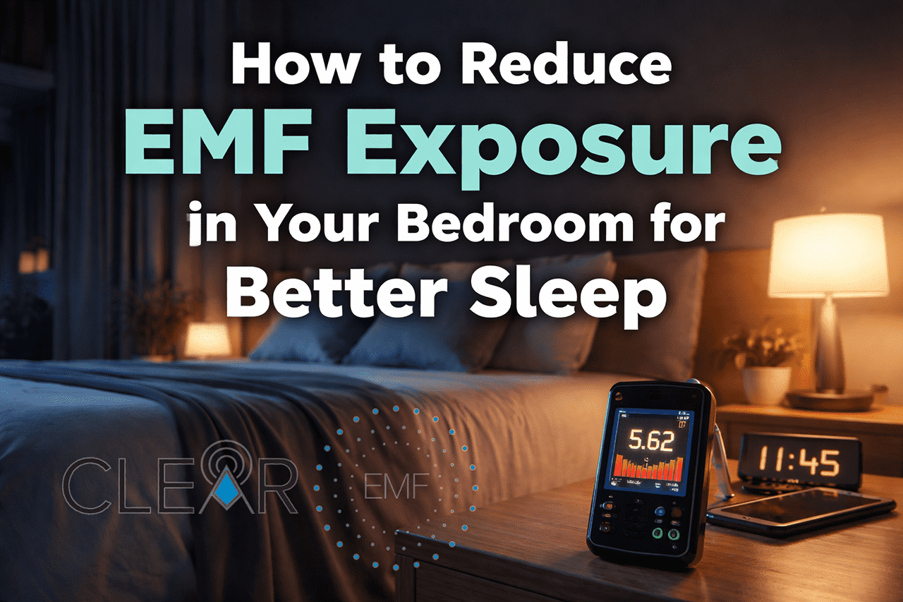 How to Reduce EMF Exposure in Your Bedroom for Better Sleep | ClearEMF