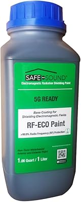 Safe and Sound RF-ECO 5G RF EMF Shielding Paint…